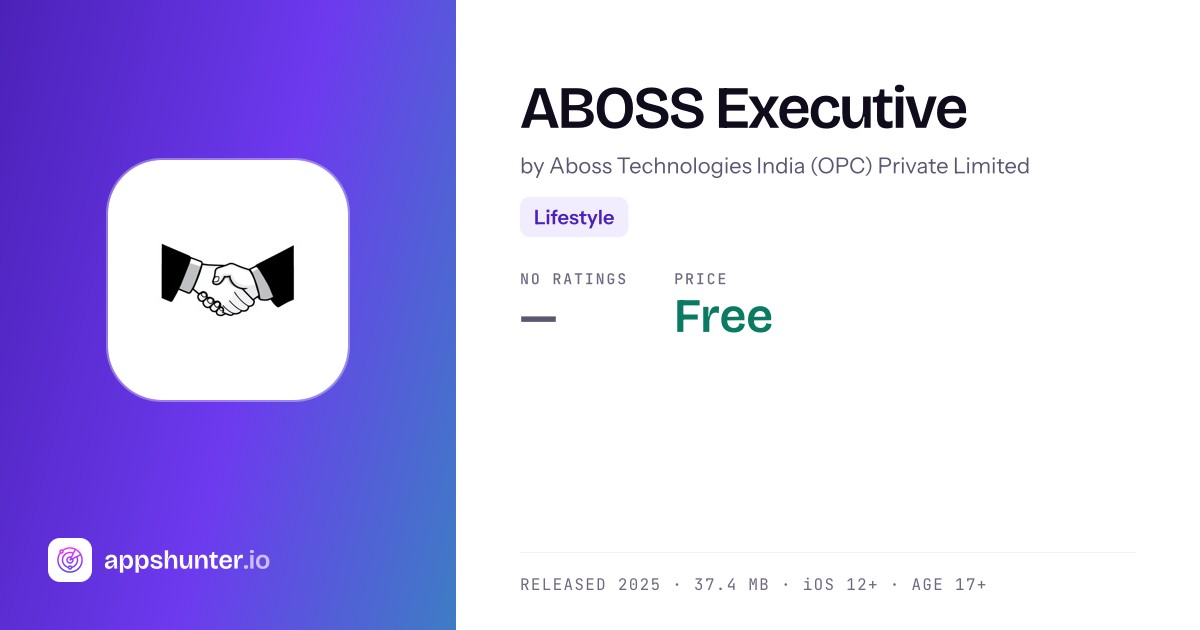 ABOSS Executive App Reviews – Features, Alternatives & User Ratings