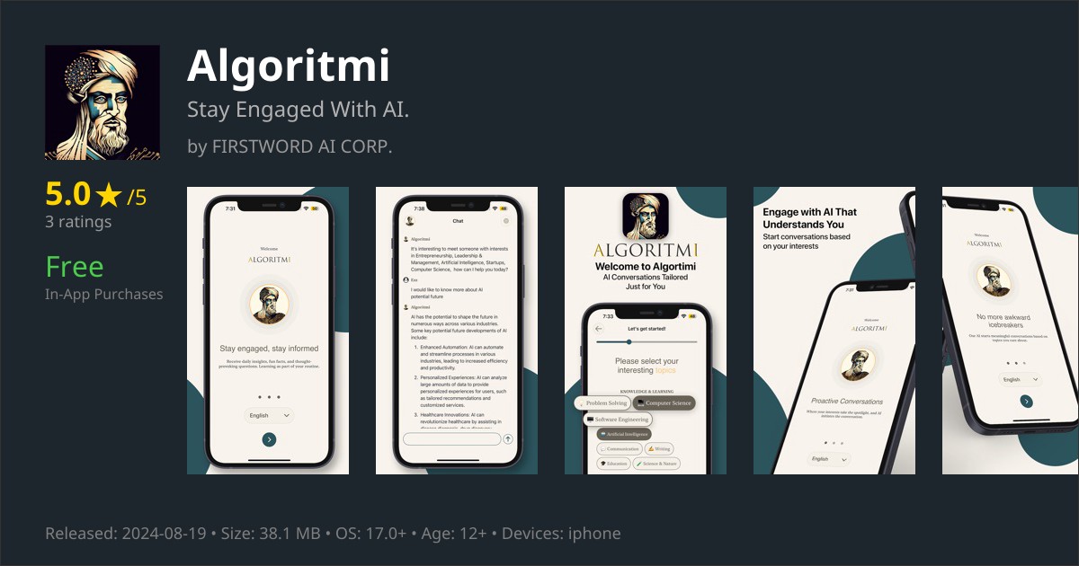 Algoritmi App Reviews – Features, Pricing & User Ratings