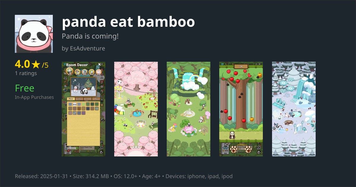 panda eat bamboo Game Reviews – Features, Pricing & User Ratings