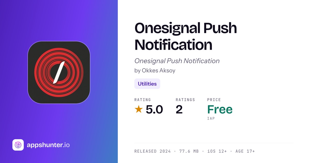 Onesignal Push Notification App Reviews – Features, Pricing & User Ratings