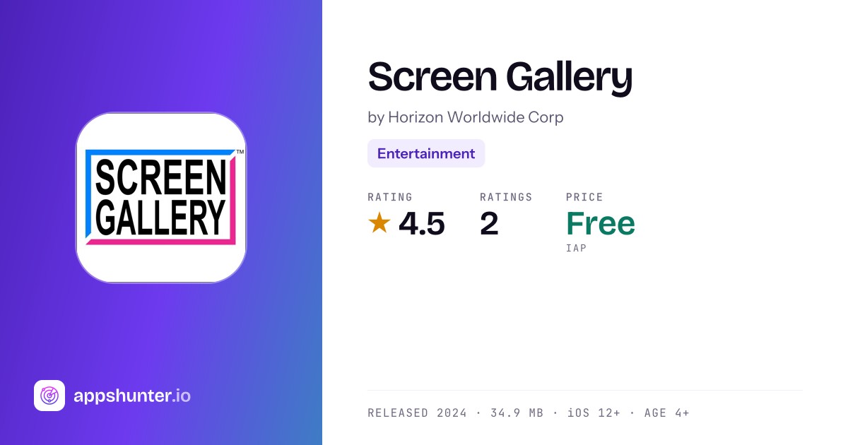 Screen Gallery App Reviews – Features, Pricing & User Ratings