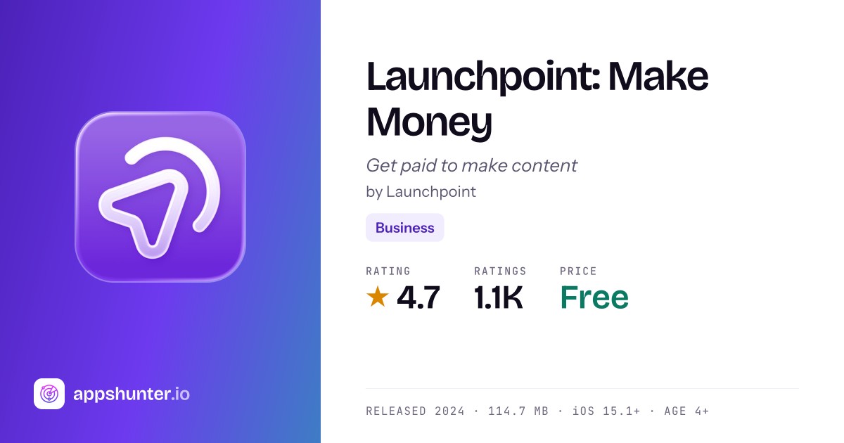 Launchpoint app for iPhone — Download