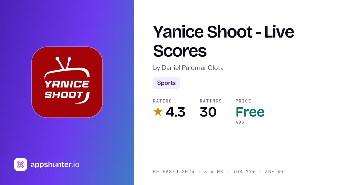 Yanice Shoot app for iPhone — Download