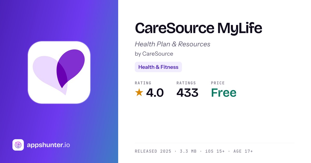 CareSource MyLife app for iPhone — Download