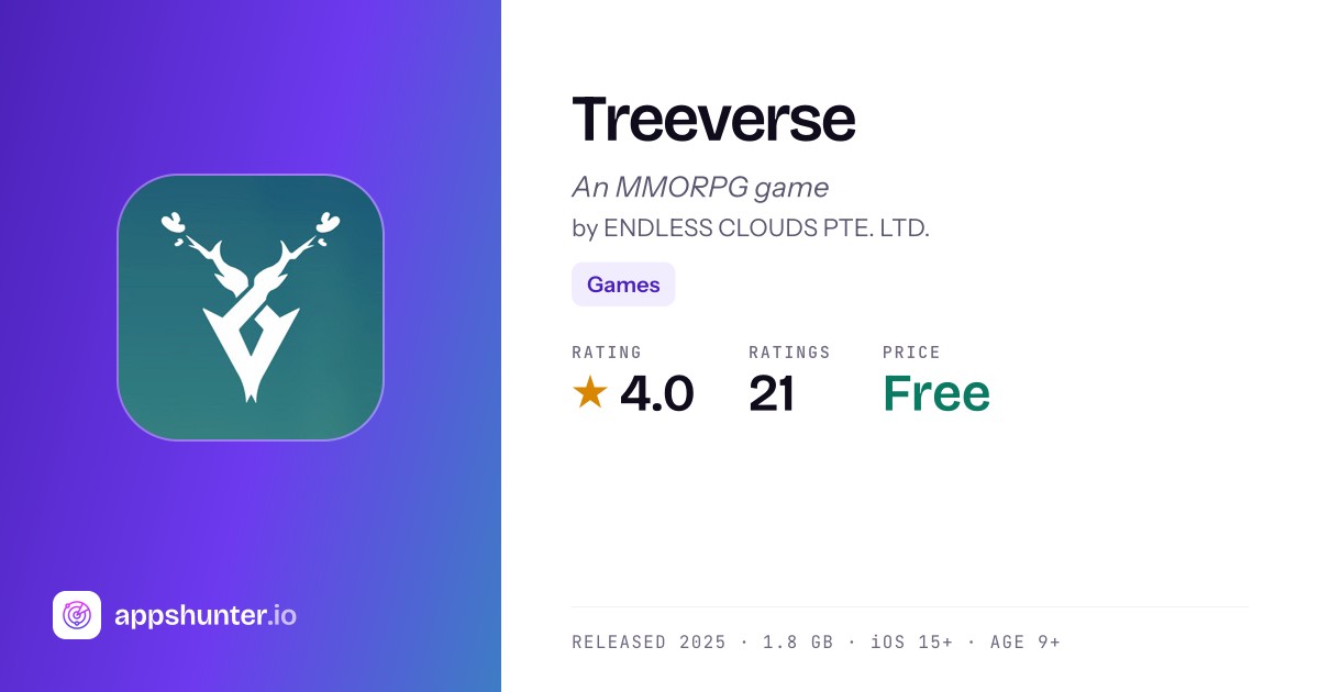 Treeverse MMORPG - Crafting, Combat, Cross-Platform