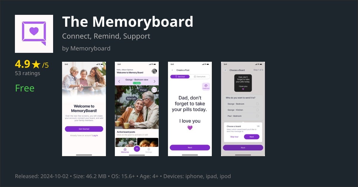Memoryboard - Memory Loss Support & Reminders