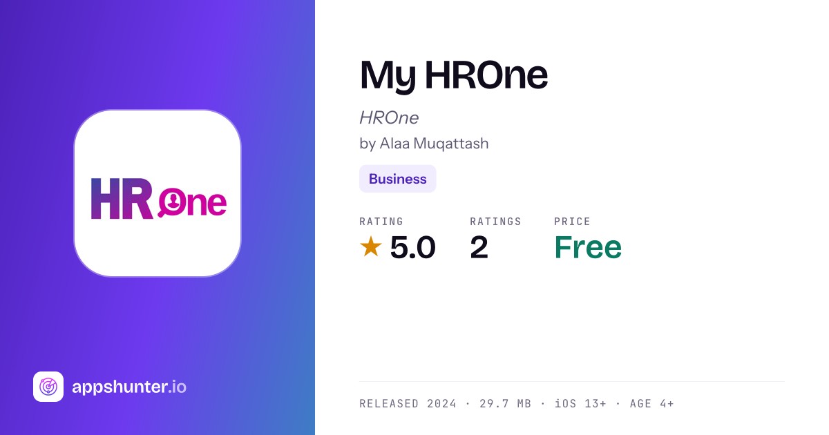 Hrone Pms Module My HROne App Reviews – Features, Alternatives & User Ratings