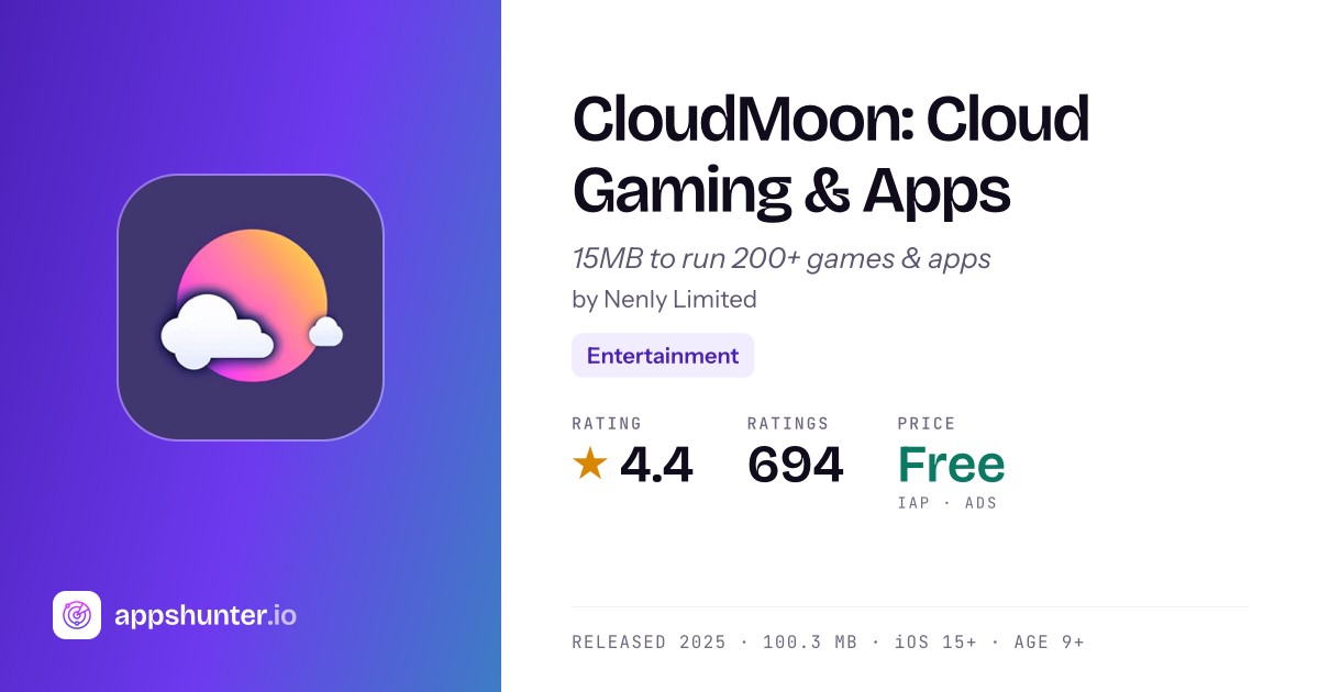 CloudMoon Reviews | Read user reviews of CloudMoon: Cloud Gaming & Apps