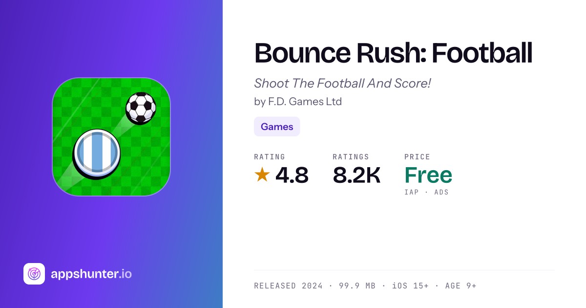 Bounce Rush game for iPhone — Download