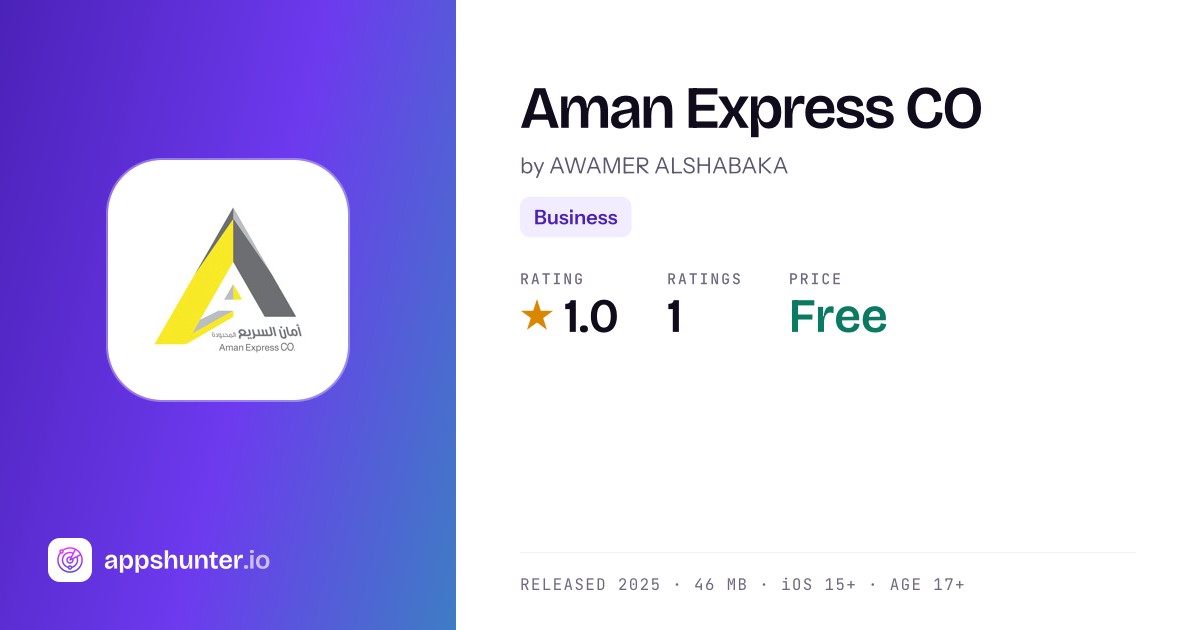 Vision Express Graphics Aman Express CO app for iPhone — Download
