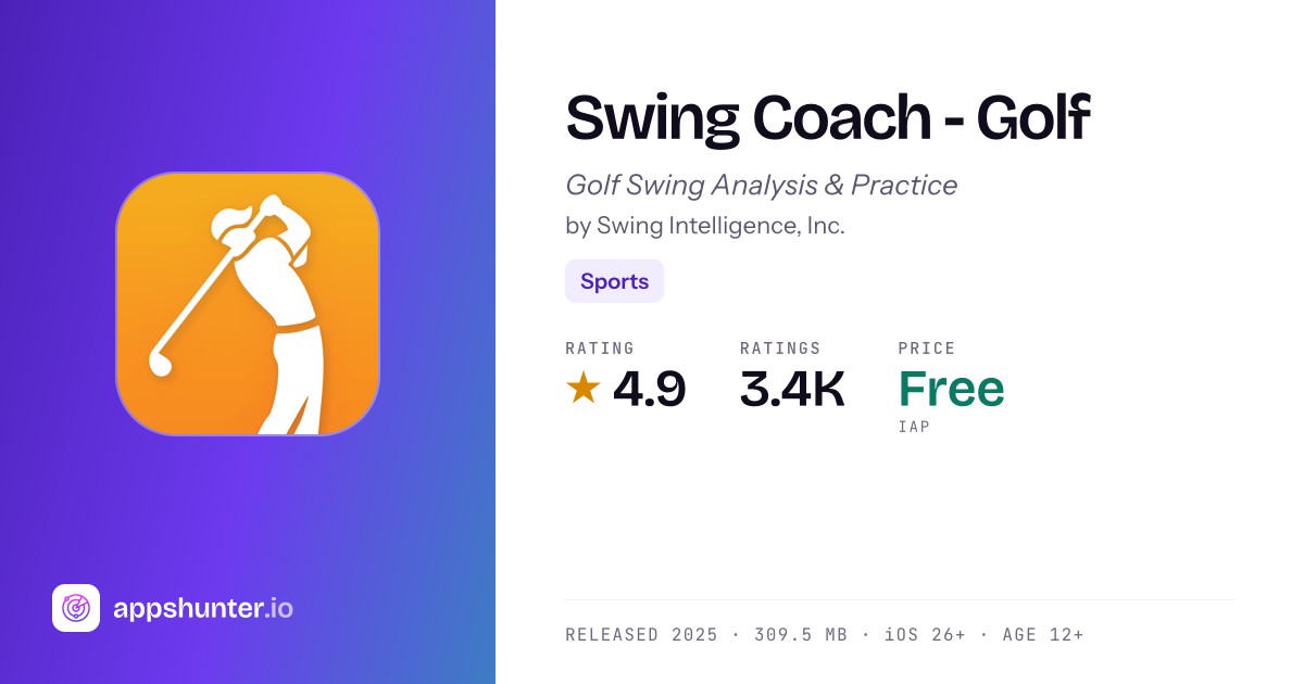 Swing Coach Reviews | Read user reviews of Swing Coach - Golf