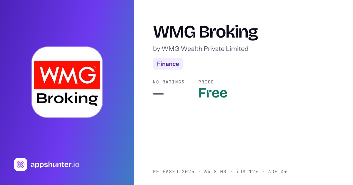 Wmg Rp WMG Broking App for iPhone - Download