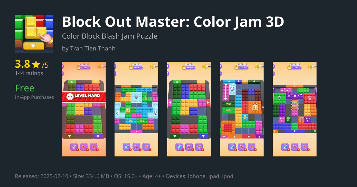 Block Out Master Game Reviews – Features, Pricing & User Ratings