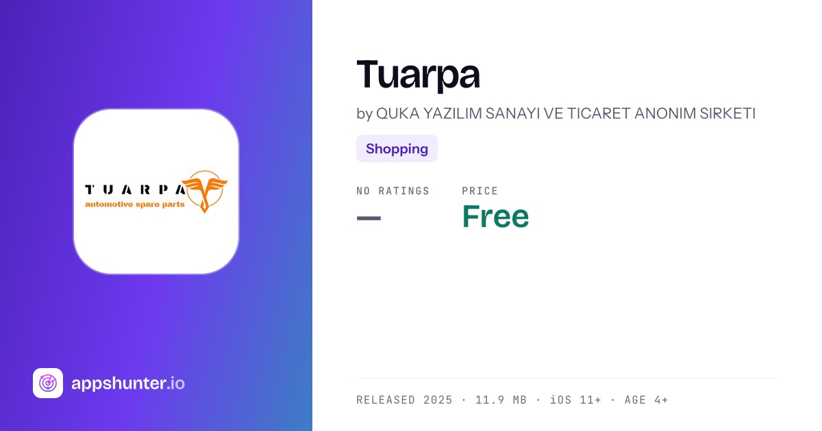 Tuarpa app for iPhone — Download