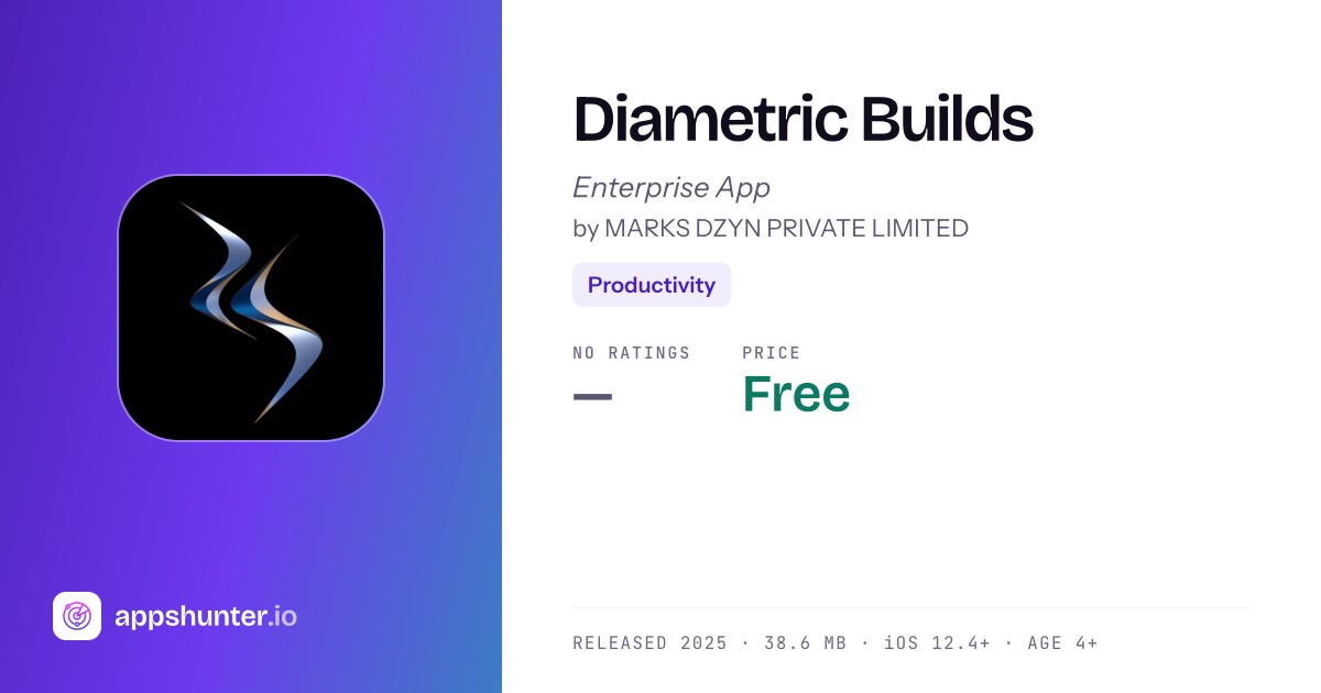 Diametric Builds App Reviews – Features, Alternatives & User Ratings