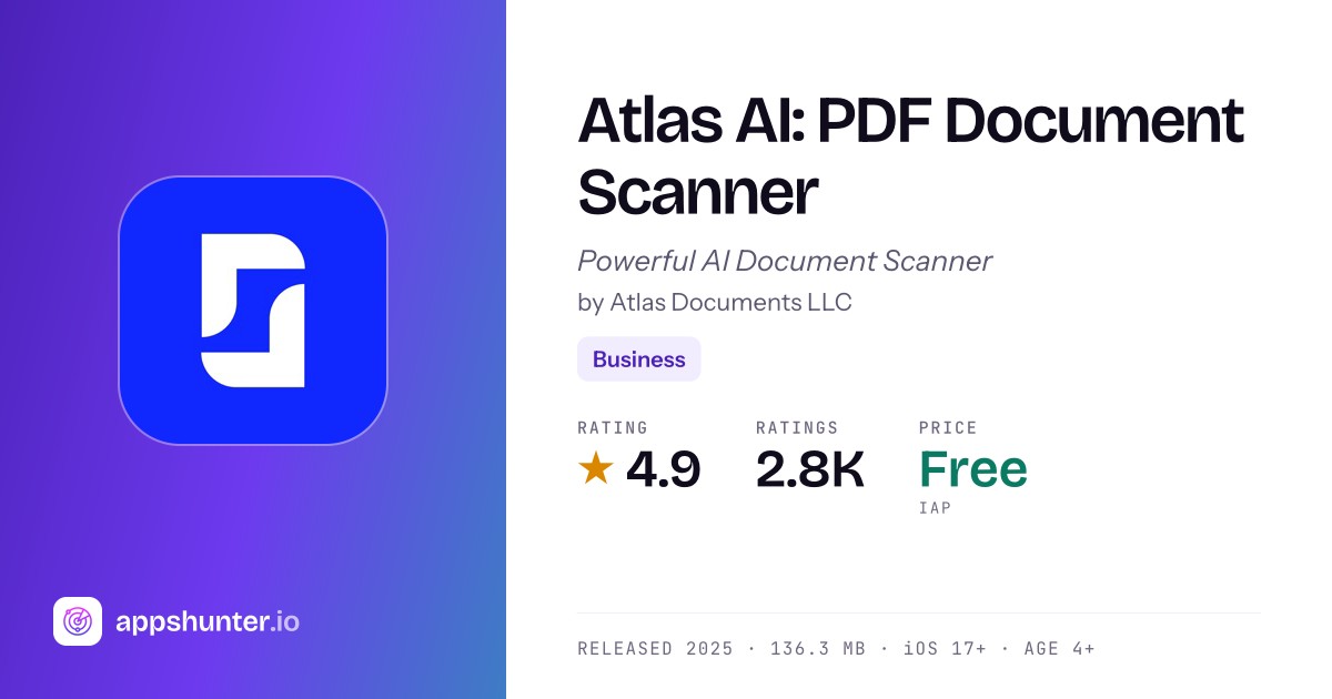 Atlas AI app for iPhone — Download