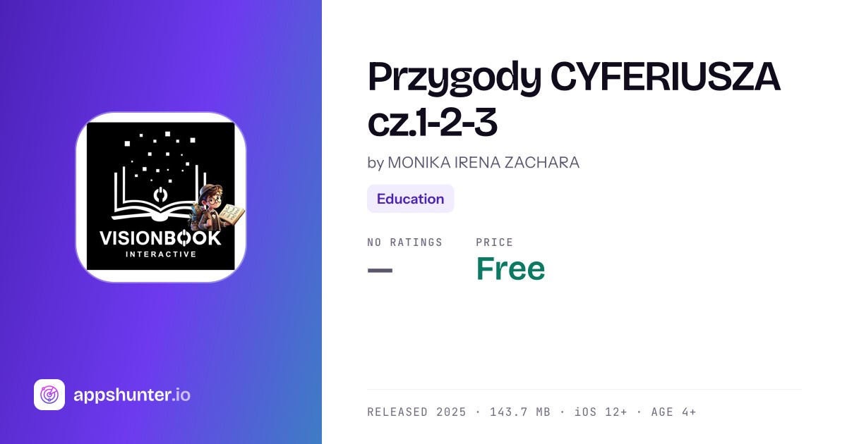 Przygody CYFERIUSZA cz.1 app for iPhone — Download