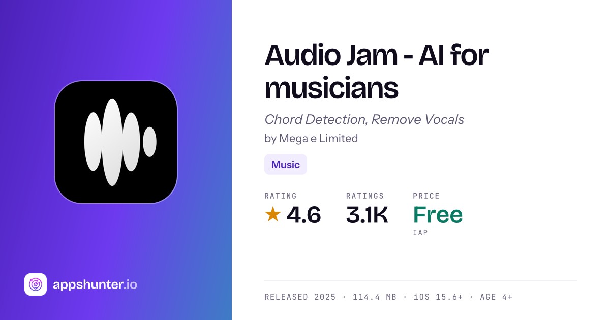 Audio Jam app for iPhone — Download