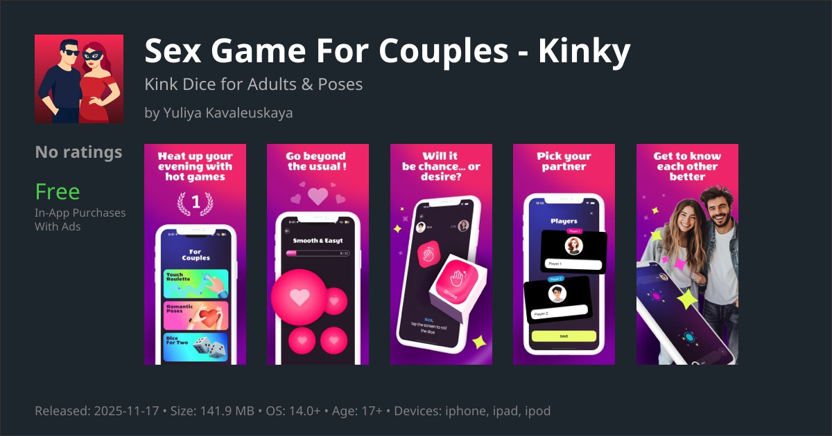 Sex Game For Couples App Reviews – Features, Pricing & User Ratings