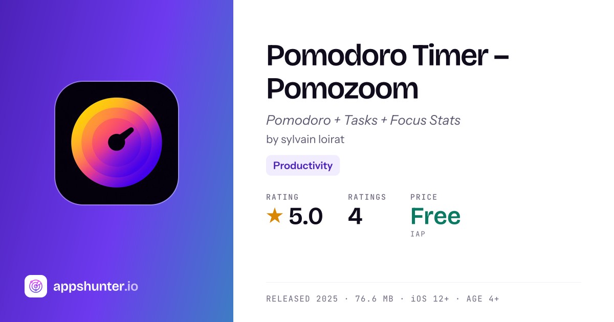 Pomodoro Timer App Reviews – Features, Pricing & User Ratings