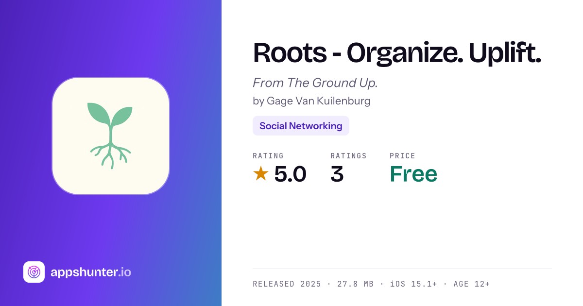 Web App Roots Jordan Roots App Reviews – Features, Alternatives & User Ratings