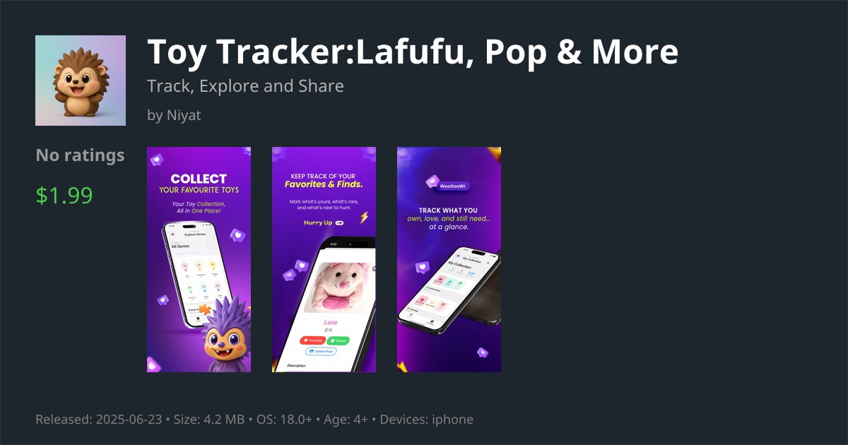 Toy Tracker App Reviews – Features, Alternatives & User Ratings