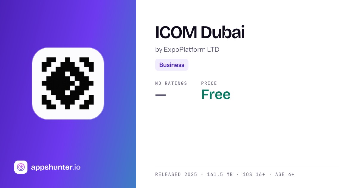 ICOM Dubai App Reviews – Features, Alternatives & User Ratings