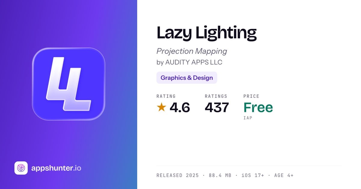 Lazy Lighting app for iPhone — Download