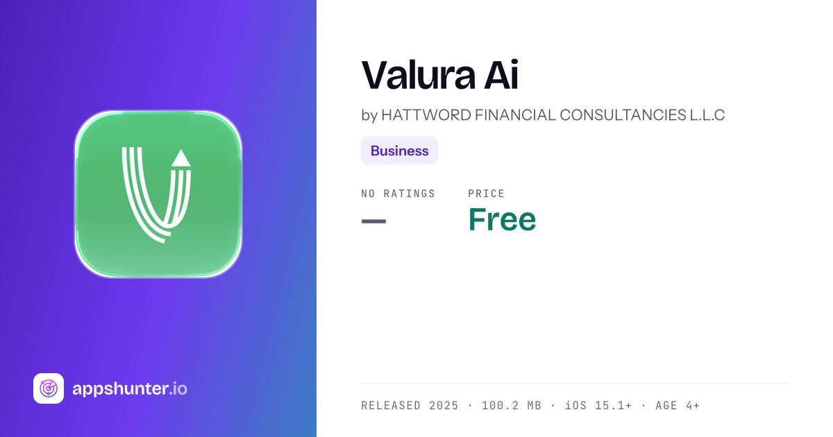 Valura Ai app for iPhone — Download