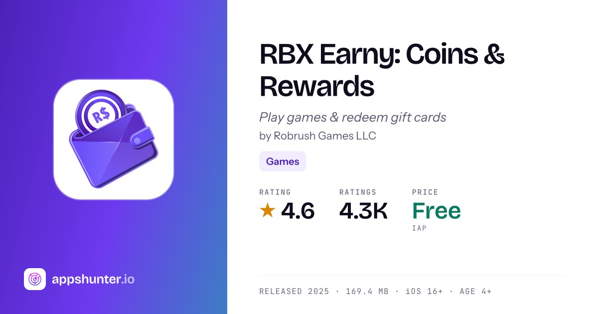 RBX Earny Reviews (2026): Is It Legit? 4.6★ from 4.3K Ratings