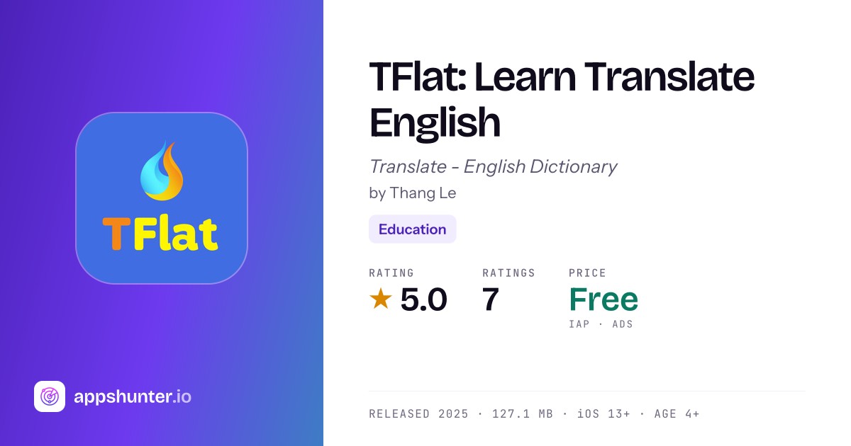 Tlfat Using TFlat app for iPhone — Download