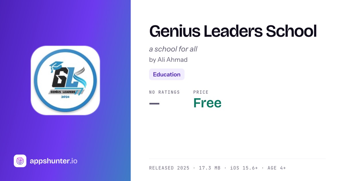 Genius Leaders School App Reviews – Features, Alternatives & User Ratings