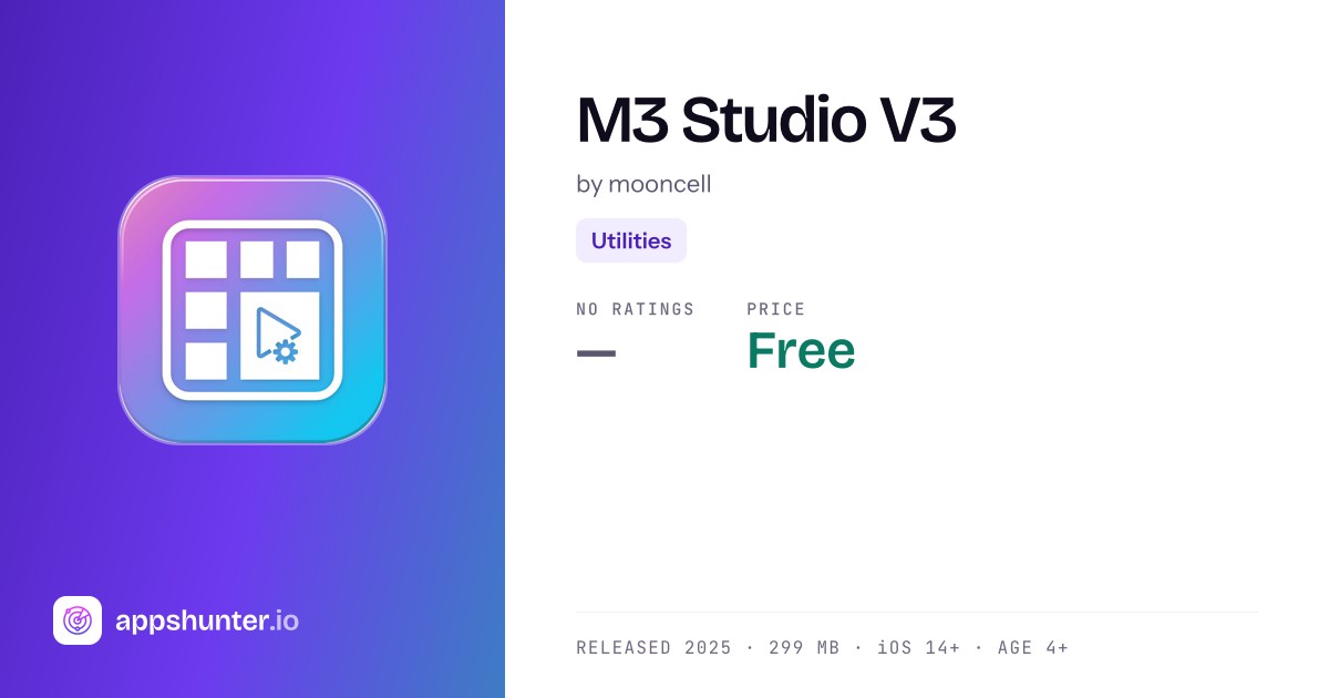 M3 Studio V3 App for iPhone - Download