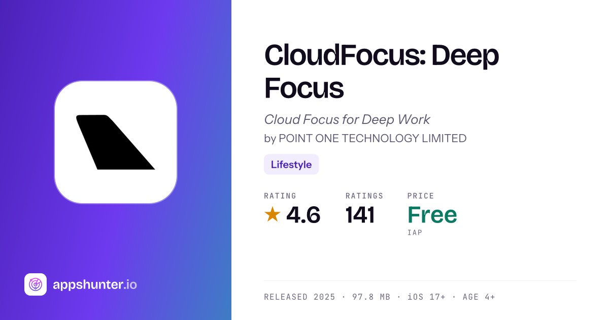 Stackfocus App CloudFocus app for iPhone — Download