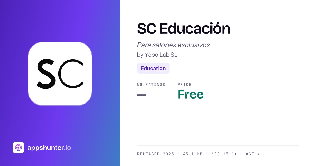 Sc Sc App SC Educación App Reviews – Features, Alternatives & User Ratings