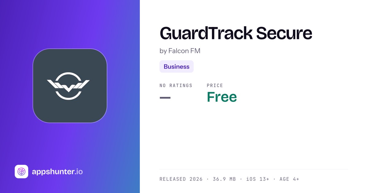 GuardTrack Secure app for iPhone — Download