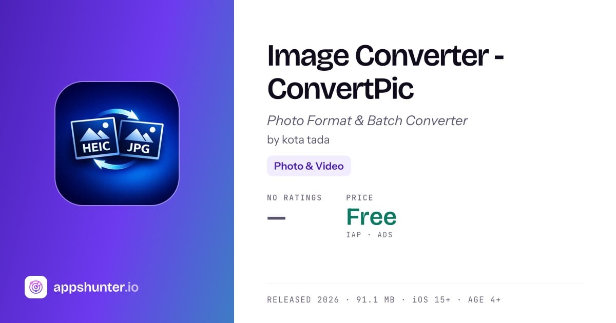 Image Converter app for iPhone — Download