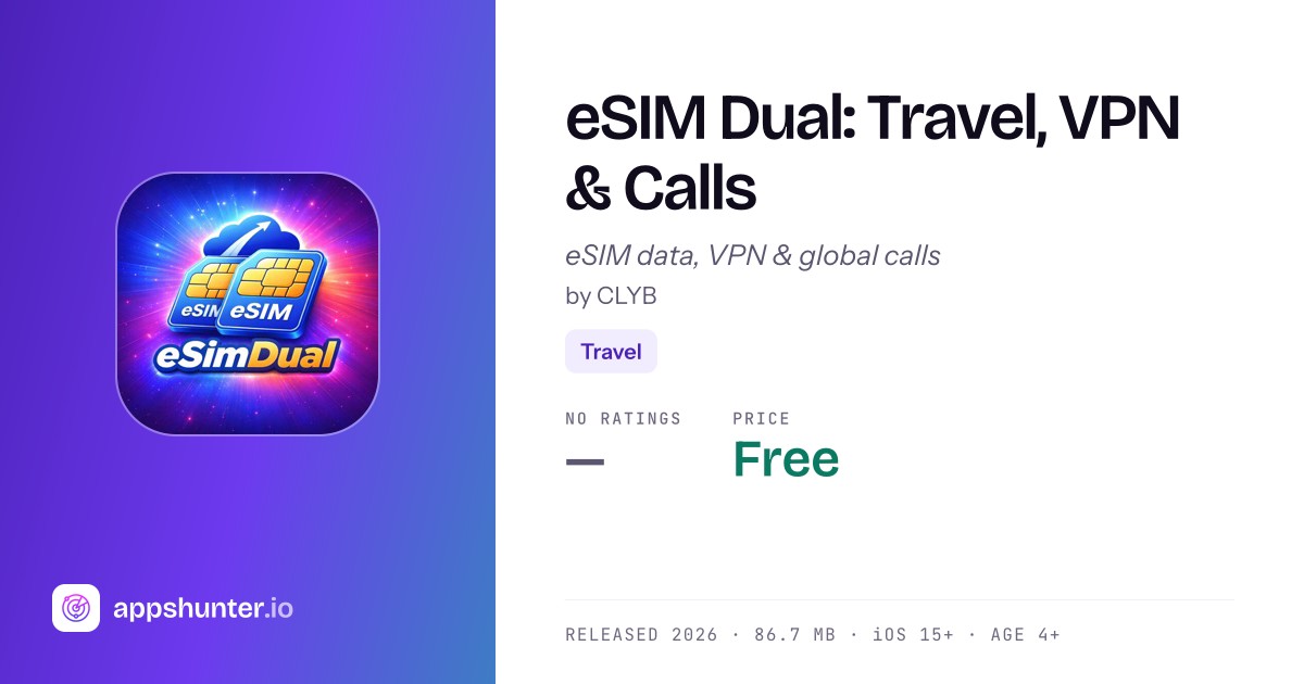 eSIM Dual app for iPhone — Download