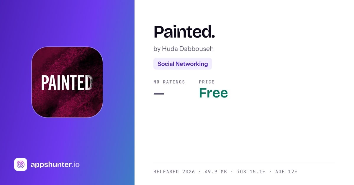 Painted. app for iPhone — Download