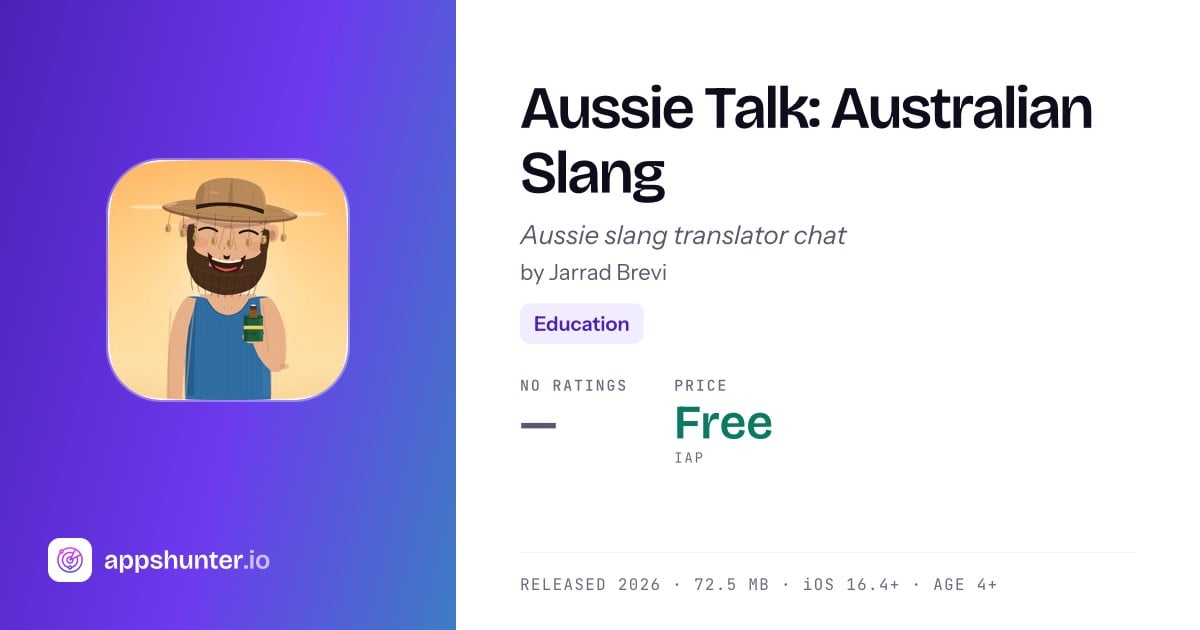 Aussie Talk app for iPhone — Download