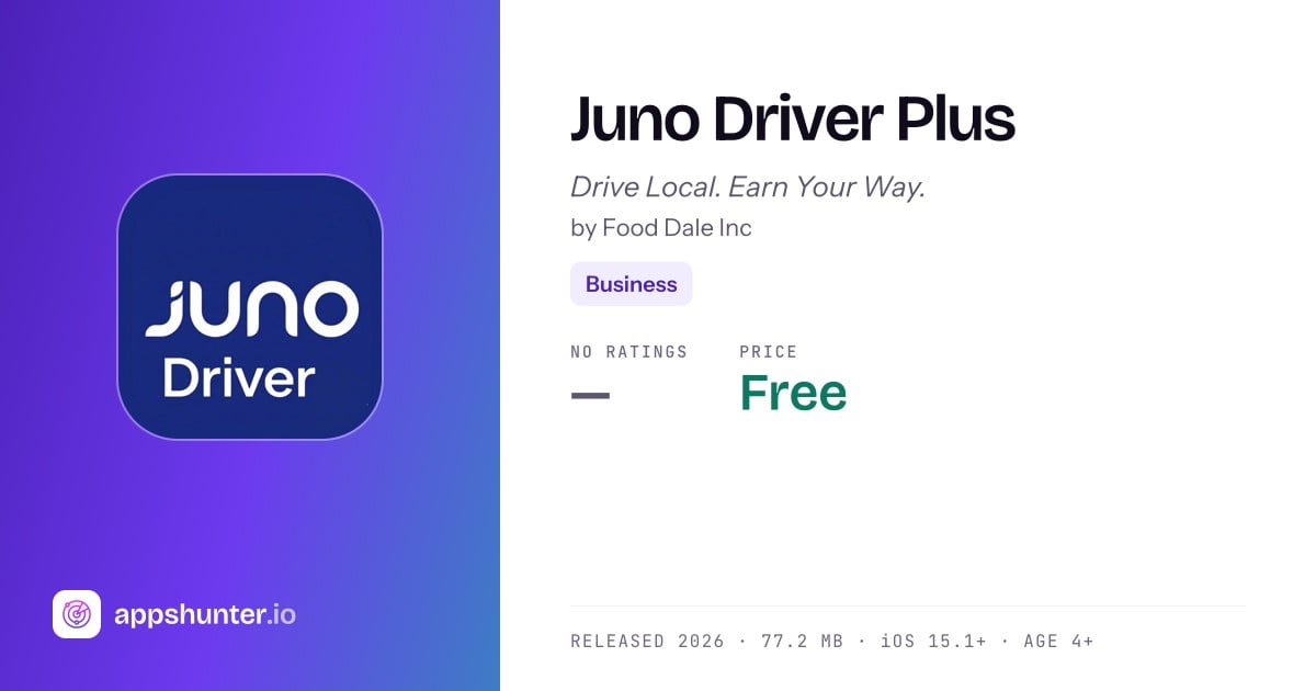 Juno Driver Plus app for iPhone — Download