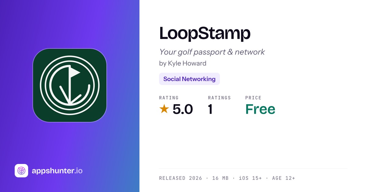 Ipod Loop LoopStamp app for iPhone — Download