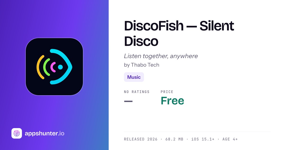 DiscoFish app for iPhone — Download