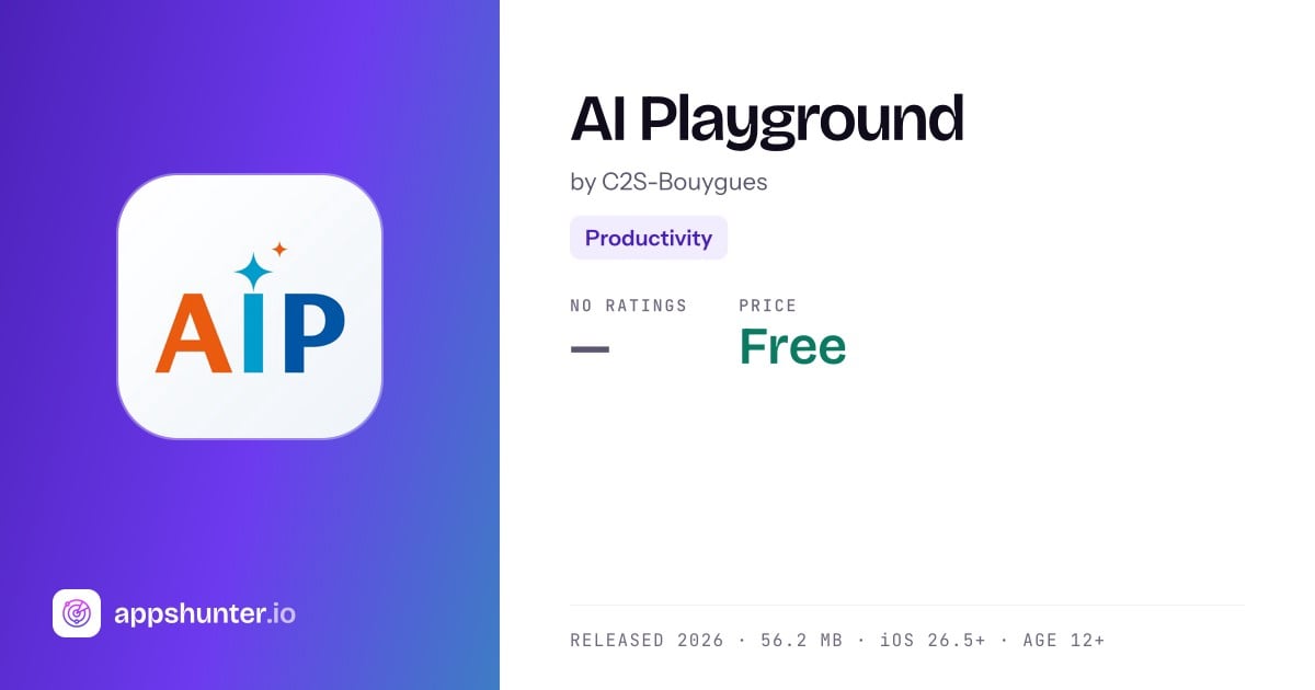 AI Playground app for iPhone — Download