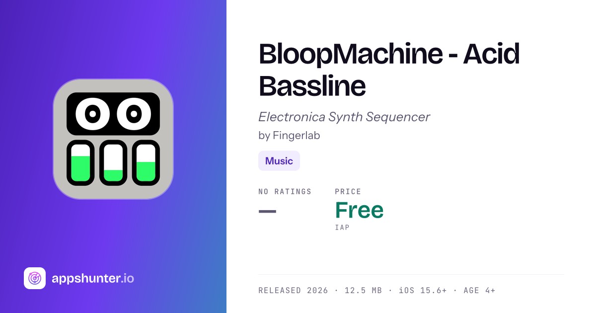 Ipod Loop BloopMachine app for iPhone — Download