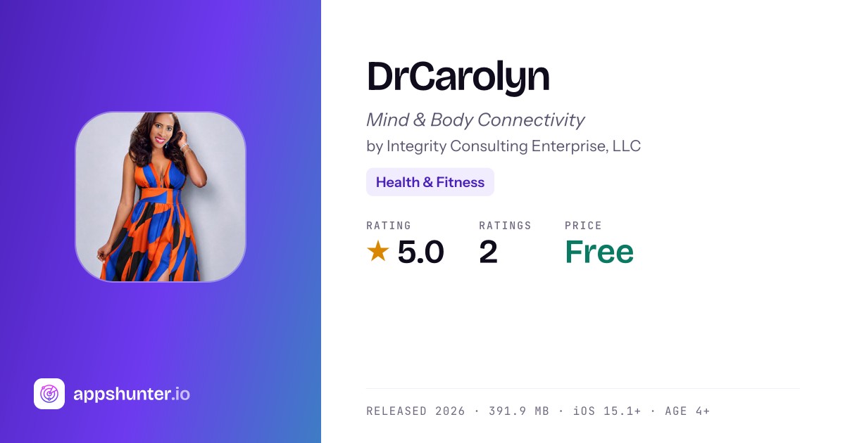 DrCarolyn app for iPhone — Download