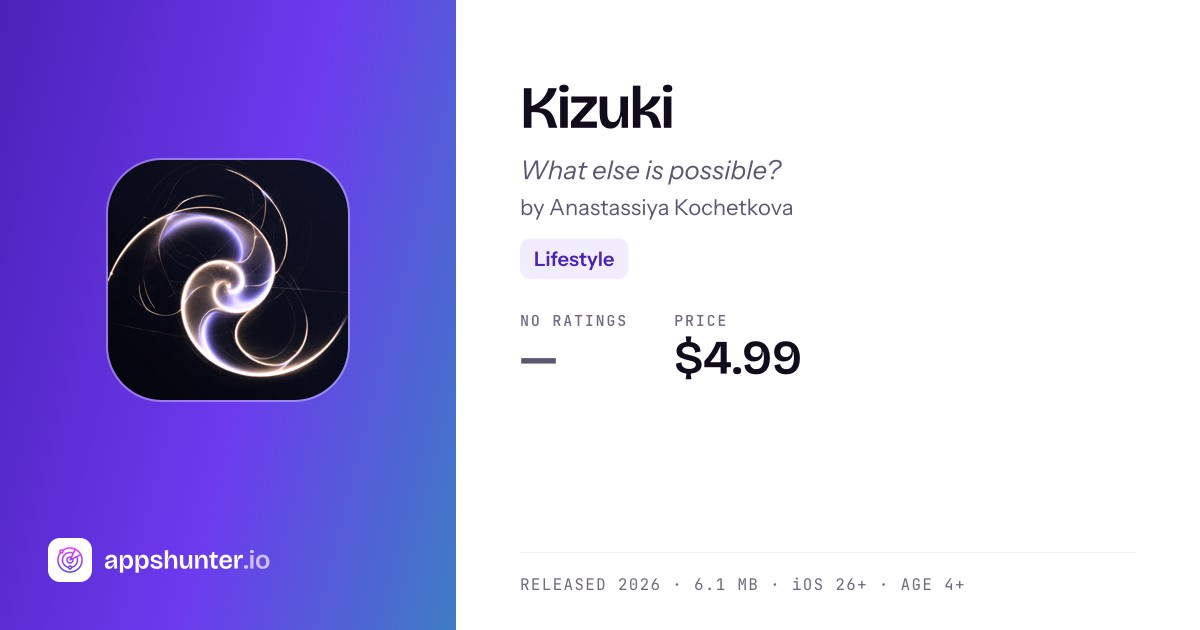 Kizuki app for iPhone — Download