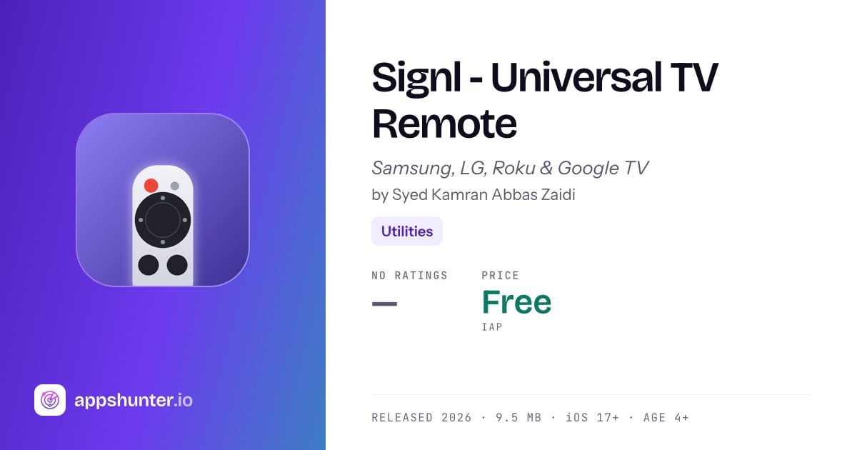 Signl app for iPhone — Download