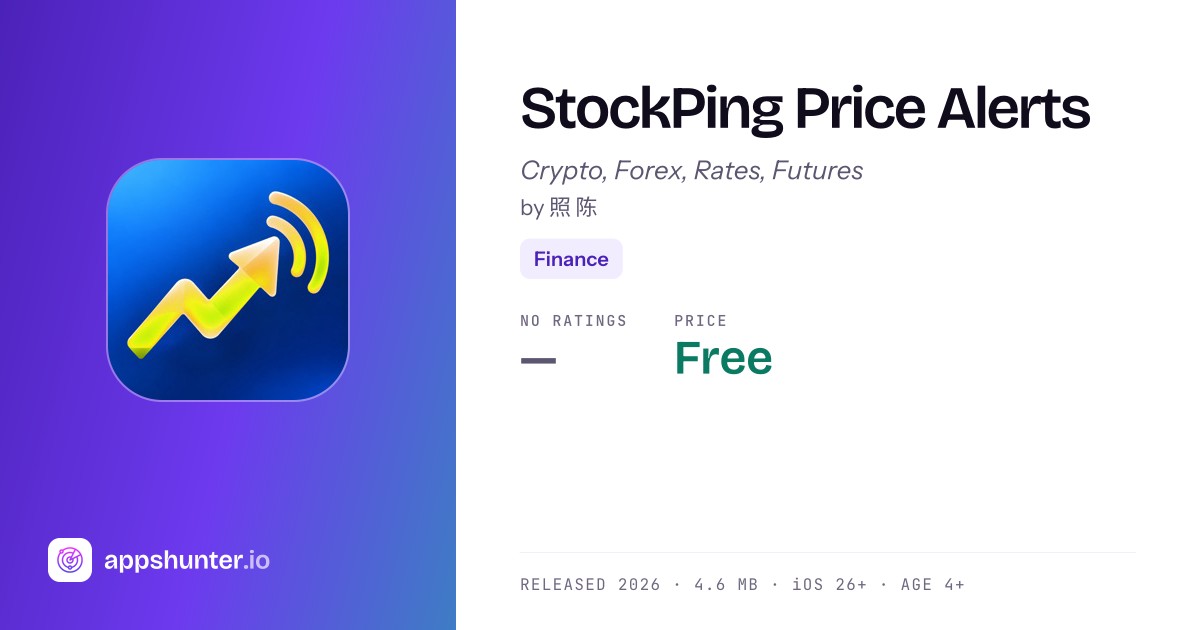 Free Iphone Notification StockPing Price Alerts app for iPhone — Download
