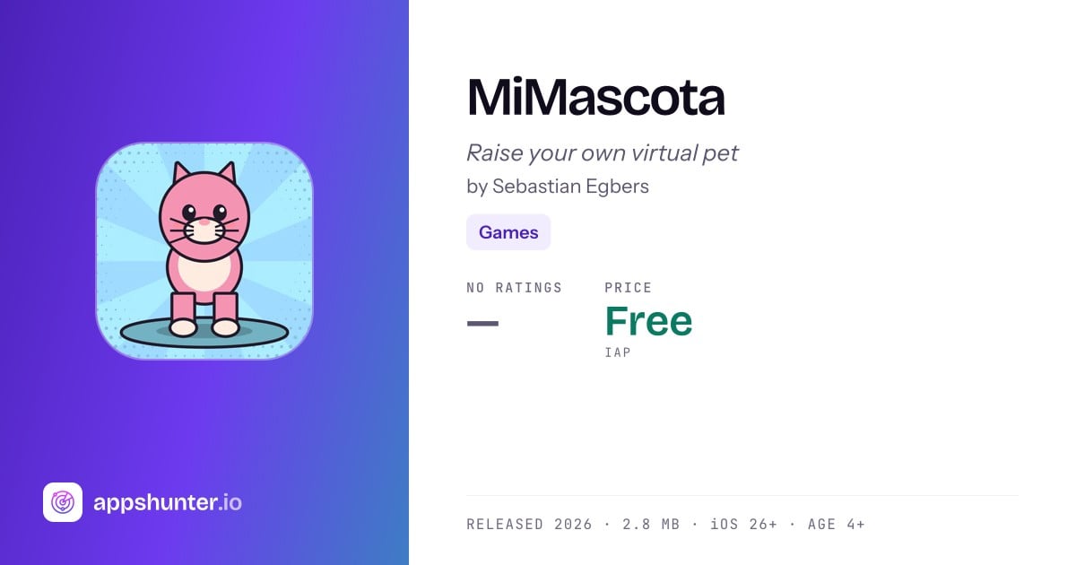 MiMascota game for iPhone — Download